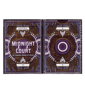 WJPC Midnight Court Premium Oyun Kağıdı iskambil Kartları (Karışık)