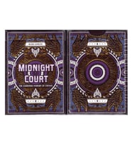 WJPC Midnight Court Premium Oyun Kağıdı iskambil Kartları (Karışık)