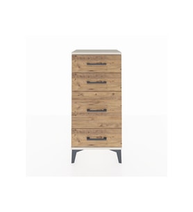 Arges Komodin 4 Çekmeceli 44x30x96 Aytaşı-Çam