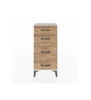Arges Komodin 4 Çekmeceli 44x30x96 Aytaşı-Çam