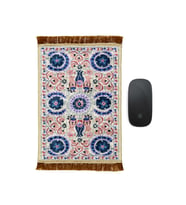 Bursa İpek Pudra Dekoratif Küçük Halı Mousepad
