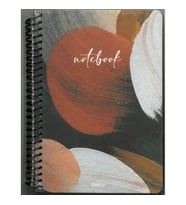 PAPİRÜS NOVA SERT KAPAK SPİRALLİ 16X23 100YP. KARELİ DEFTER