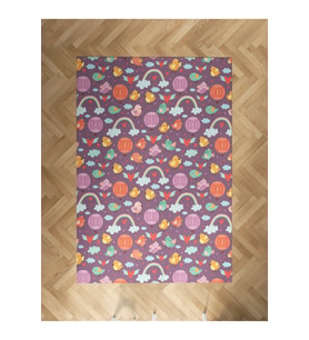 MEKTA HOME BEBEK VE ÇOCUK ODASI Karışık Desenli Halı