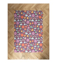 MEKTA HOME BEBEK VE ÇOCUK ODASI Karışık Desenli Halı