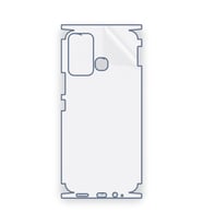 SChitec Infinix Hot 12 Play Uyumlu Fullbody Arka Kaplama Hidrojel Koruyucu Film
