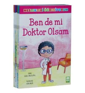 Meslekleri Öğreniyorum (10 Kitap) - Erdal Çakıcıoğlu - Ema Yayınları