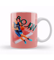 Bojan Bogdanovic Vintage Art   Legend Basketball Gift Kupa Bardak Porselen