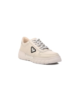Marcomen 152-19503 Kırık Beyaz Hakiki Deri Erkek Sneaker