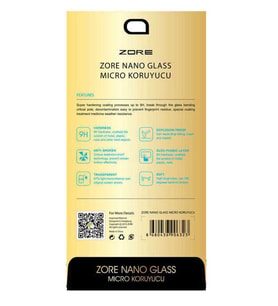 Huawei Honor 9 Lite Uyumlu Zore Nano Micro Temperli Ekran Koruyucu (Renksiz)