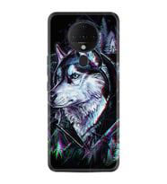Tecno Spark 6 Kılıf Silikon Desen Dog Eyes 1761