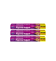 Hazır Kesilmiş Pişirme Kağıdı 16’lı 42 x 37 cm Üçlü Set