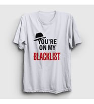 Presmono Unisex Beyaz My The Blacklist T-Shirt 183543tt