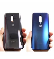 Oneplus 7 Pro Arka Pil Batarya Kapak Cam (Siyah)