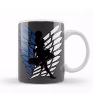 Attack On Titan Mikasa Kupa Bardak Porselen