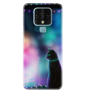 Tecno Camon 16 18P Pova Pova 3 Pova Neo Kılıf Desemli Silikon Window Cat 1787