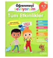 Öğrenmeyi Seviyorum Tüm Etkinlikler 4 ve 5 Yaş Uçanbalık Yayınları