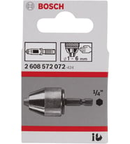 Bosch Professional Sistem Mandreni (Akülü Vidalama Makinesi İçin Aksesuar), Gri, 1 Adet (Çok Renkli)