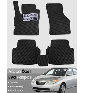 HYUNDAİ ELANTRA (2006-2011) Uyumlu EVA Paspas Tam Set–Araca Özel,Kolay Montaj,Su Geçirmez