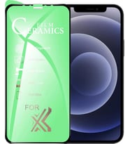 Apple Uyumlu   iPhone 12 Ekran Koruyucu Seramik Nano Tam Kaplayan Kavis