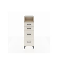 Kronos Dolap Tek Raflı 4 Çekmeceli 44x59x134 Aytaşı-Aytaşı