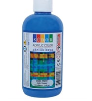 SÜDOR MAVİ RENK AKRİLİK BOYA 250 ML