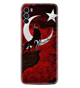 Reeder S19 Max Pro S Kılıf Resimli Desenli Baskılı Silikon Wolf And Moon 2 1381