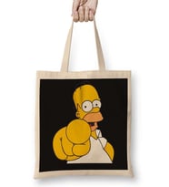 Homer Simpson Bez Çanta Uzun Saplı