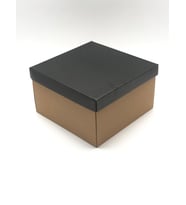 26x26x15 Kraft Çok Amaçlı Kutu Karton Kutu Pasta Kutusu (10 Adet)
