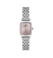 DANIEL KLEIN DK.1.14127-1 PEMBE KADRAN METAL DİKDÖRTGEN KADIN KOL SAATİ