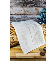 Bambum Cindy - Microcotton Yüz Havlusu Bej 50x90cm