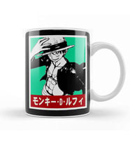 Luffy One Piece 08 Kupa Bardak Porselen