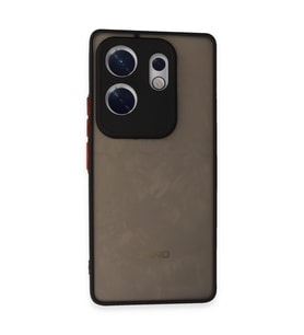 İnfinix Zero 30 4g Kılıf Montreal Silikon Kapak - Siyah