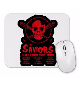 The Saviors Half Your Shit Tour Mouse Pad