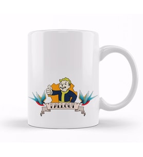 Fallout  Kupa  Bardak Porselen