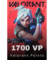 Valorant 1700 VP Valorant Points Cash