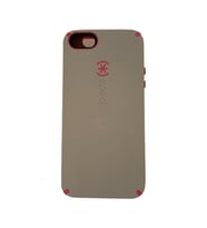 Speck CandyShell iPhone SE/5S/5 ile Uyumlu Sert Kılıf Gri Pembe SPK-A1814