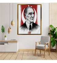 ÇERÇEVELİ ATATÜRK TABLO S512