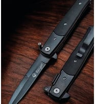 Kişiye Özel İsimli Kartal Baskılı Columbia Çakı FST-5003-22 CM Paslanmaz Çelik Kamp Çakı (Çok Renkli)