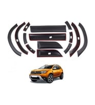 Dacia Duster 12 Parça Düz Dodik Seti 1. Kalite 2010 - 2017 Arası (Siyah)