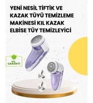 Tiftik ve Tüy Toplama Cihazı – 200ml Hazne, Kompakt Boyut