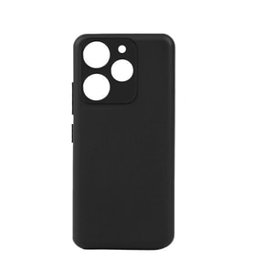 Kvy Tecno Spark 10 Pro Biye Silikon Kılıf (Siyah)
