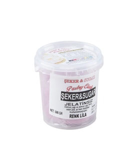 Şeker Sugar Şeker Hamuru Pasta Süsleme Hamuru 500 Gr   Lila