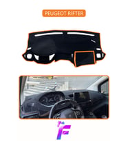PEUGEOT RİFTER Uyumlu Torpido Örtüsü Yansıma Önleyici Tam Koruma Kolay ve Hızlı Montaj J22