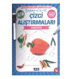 Çizgi Alıştırmaları - Sebzeler