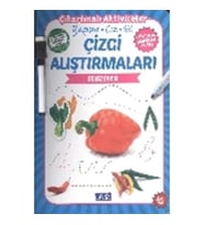 Çizgi Alıştırmaları - Sebzeler