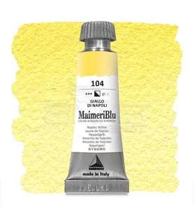 Maimeri Blu Tüp Sulu Boya 12 ml S1 No:104 Naples Yellow