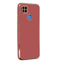 Mey İthalat® Redmi 9C Kılıf Volet Silikon - Kırmızı