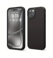 Iphone 16 Pro Uyumlu Kılıf Lansman Silikon Ve Esnek (Siyah)