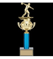 ODAK KUPA - Figürlü Kupalar - Bowling Erkek Figürlü Kupalar FG-052 A - 42 cm
