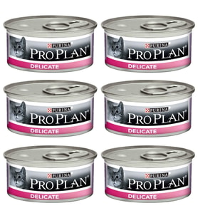 Pro Plan Delicate Hindili Yetişkin Kedi Konservesi 85gr X 6 Adet